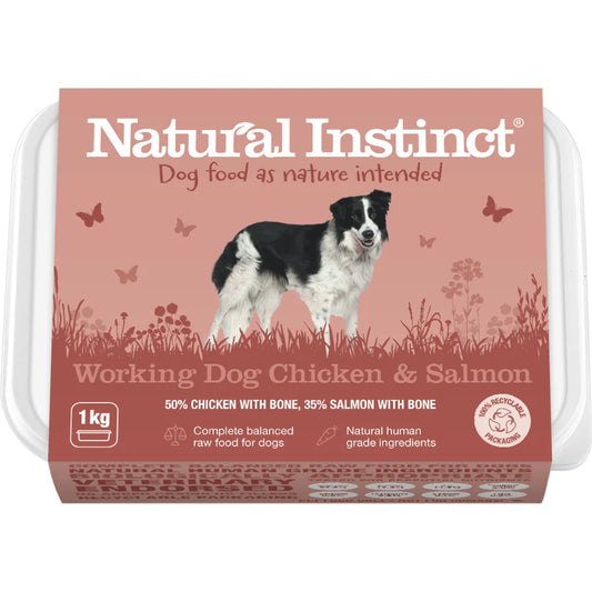 Natural Instinct Working Dog Chicken & Salmon 1kg