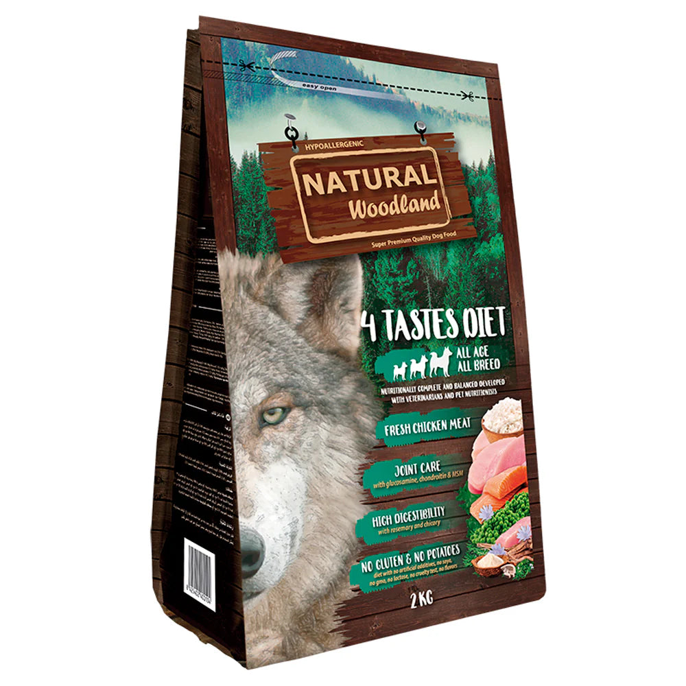 Natural Woodland 4 Tastes Diet 2kg product image