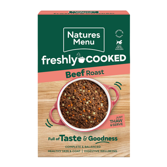 Natures Menu Freshly Cooked Beef Roast 400g