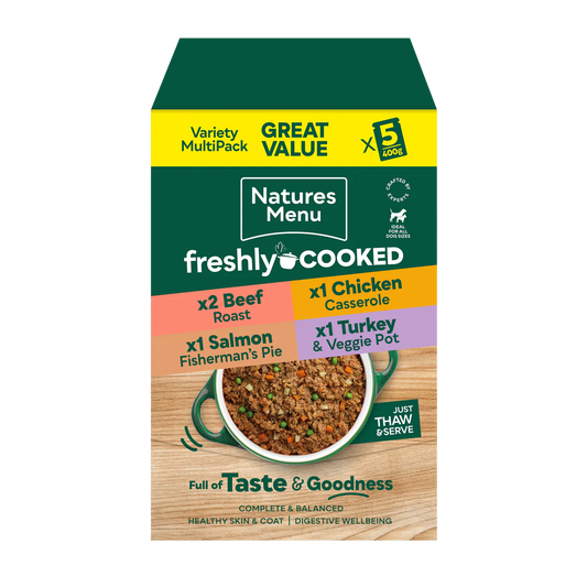 Natures Menu Freshly Cooked Multipack 5X400g