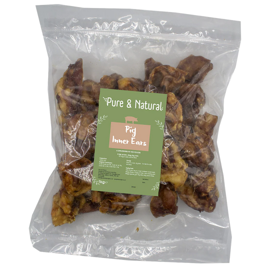 Pure & Natural Pig Inner Ears 1kg