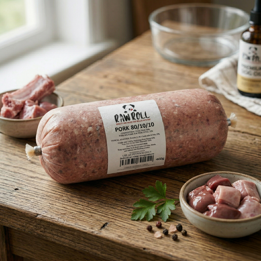 Just Natural Raw Roll Pork 460g