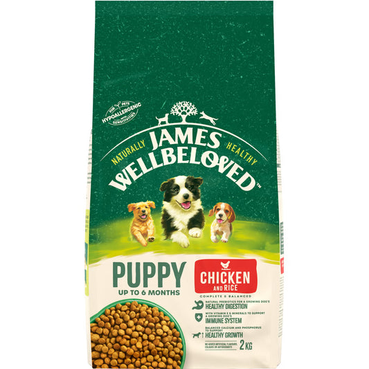 James Wellbeloved Dog Puppy Chicken 2kg