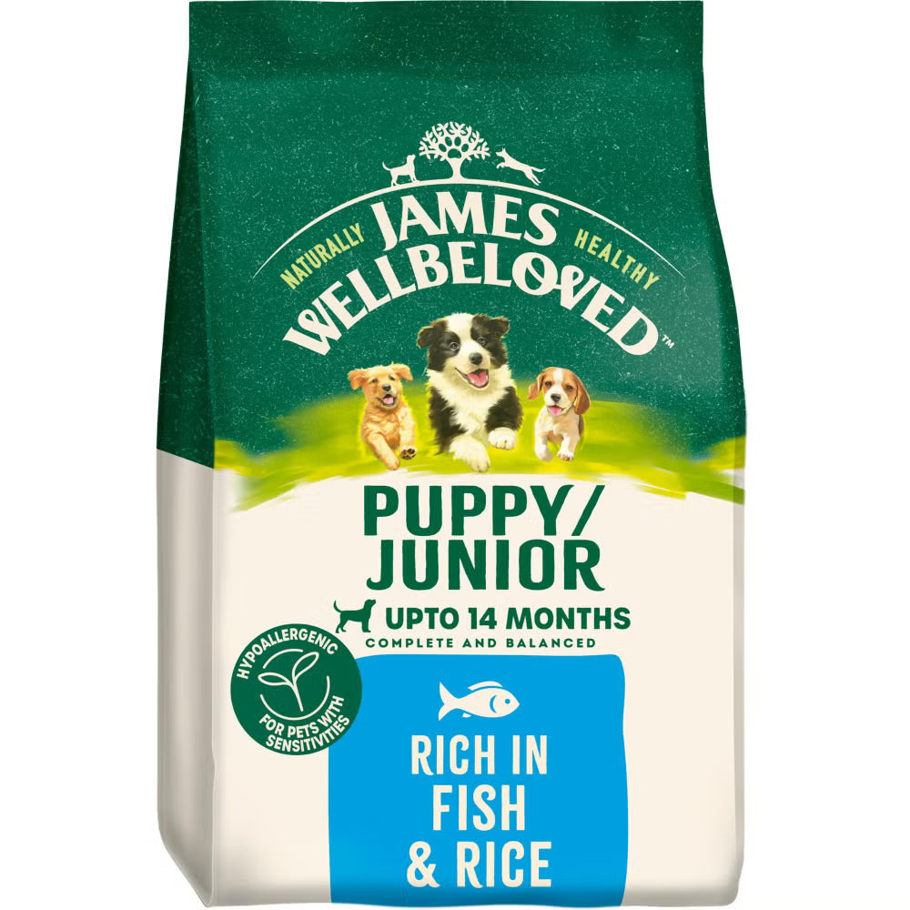 James Wellbeloved Dog Puppy Fish 2kg
