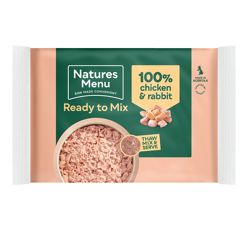 Natures Menu Mince Blocks Chicken & Rabbit 400g