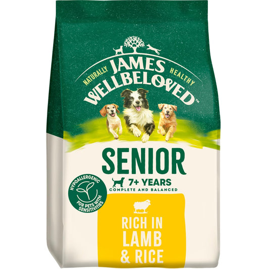 James Wellbeloved Dog Senior Lamb 15kg