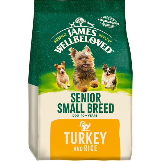 James Wellbeloved Dog Senior Small Breed Turkey 1.5kg