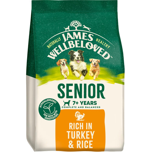James Wellbeloved Dog Senior Turkey 2kg