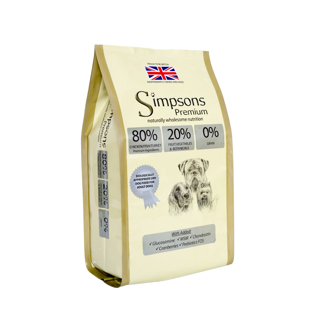 Simpsons 80/20 Adult Meat And Fish 2kg product image
