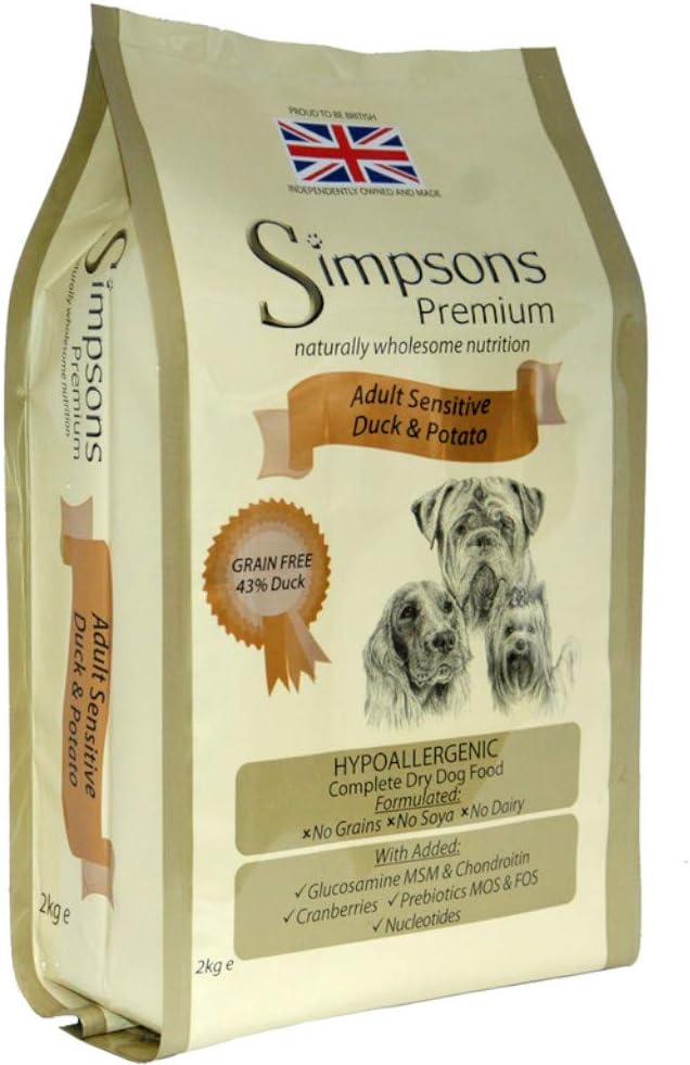 Simpsons Adult Sensitive Duck & Potato 2kg product image