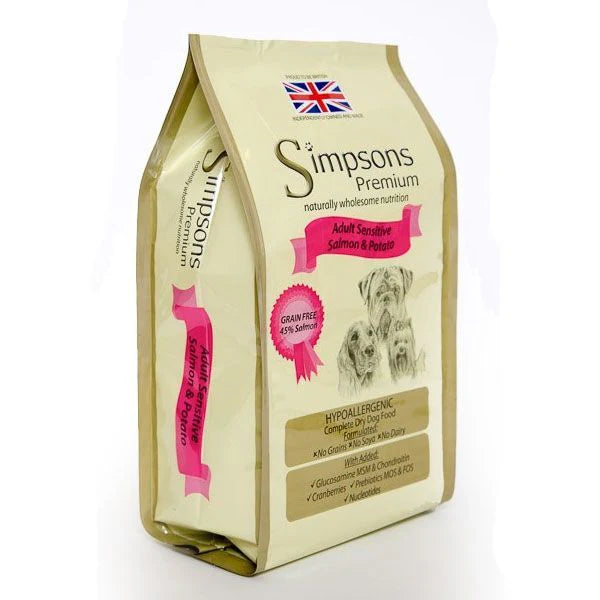 Simpsons Adult Sensitive Salmon & Potato 12kg product image