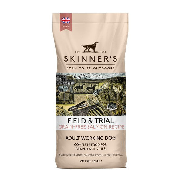 Skinners Field & Trial Grain Free Salmon and Sweet Potato 2.5kg product image