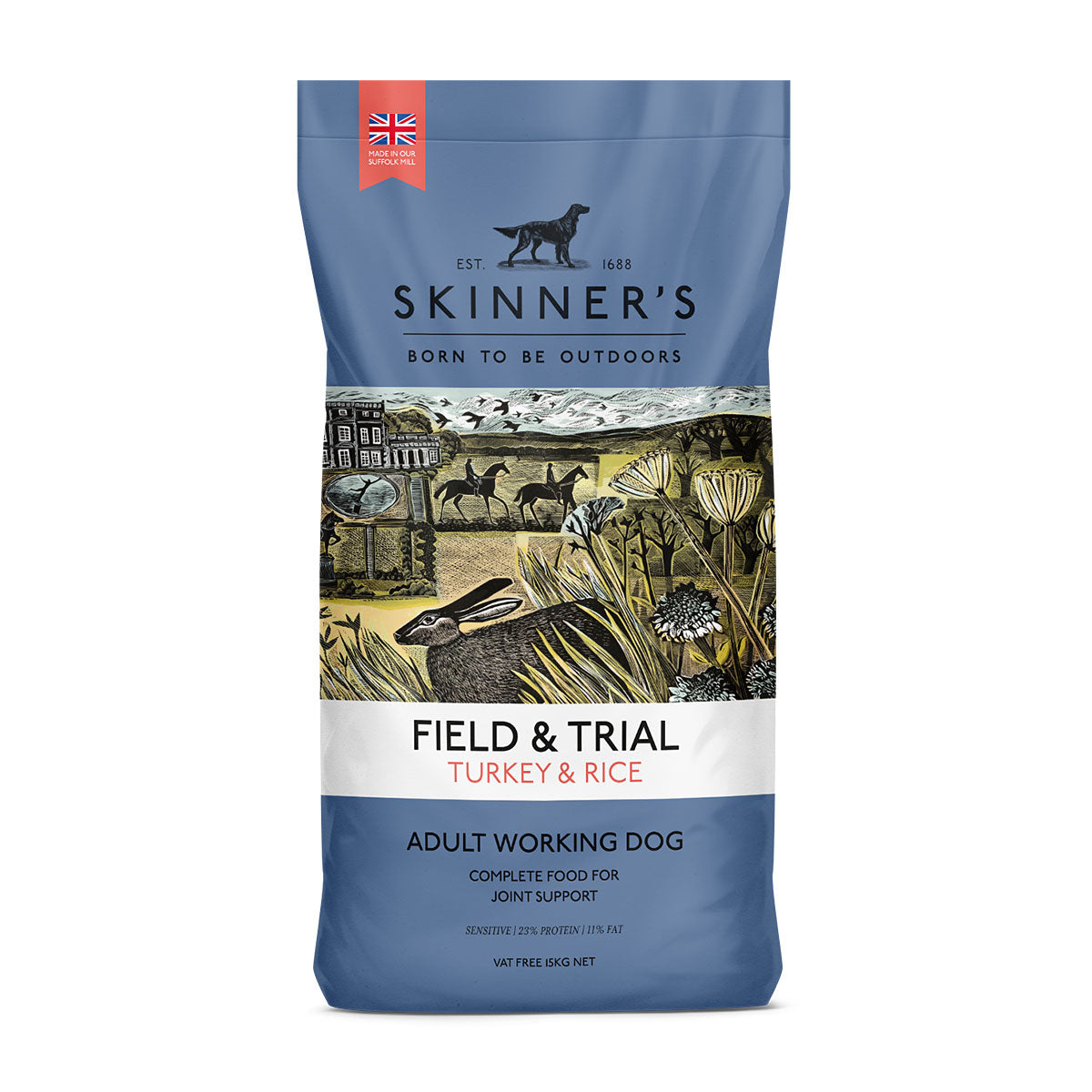 Skinners Field & Trial Turkey & Rice  +joint Aid For Dogs 2.5kg product image
