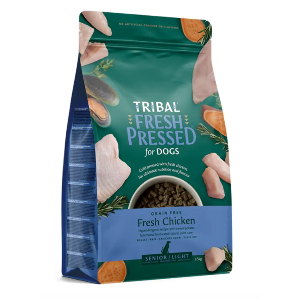 TRIBAL FRESH PRESSED - Senior/Light Chicken 12kg product image
