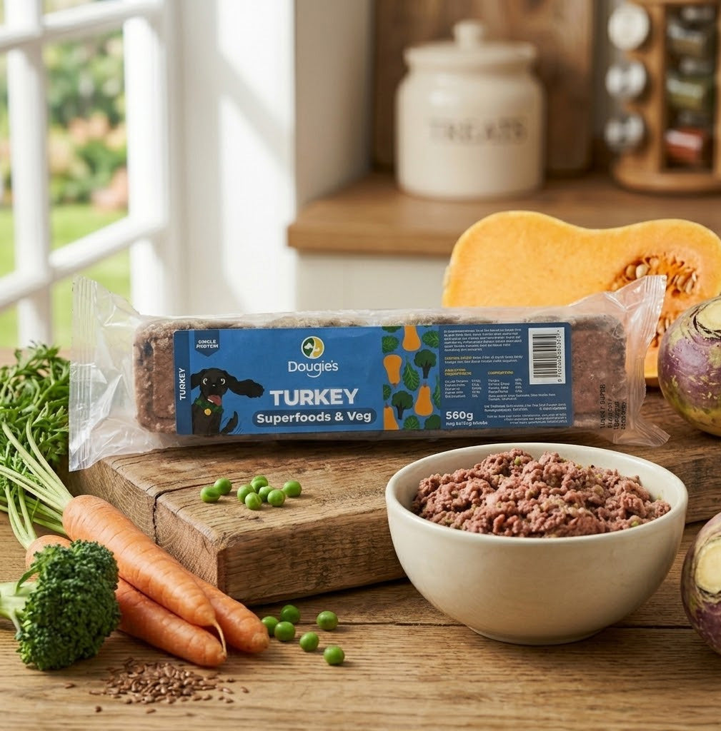 Dougies Turkey with Superfoods 560g